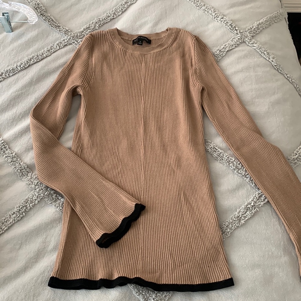 Bell sleeve sweater